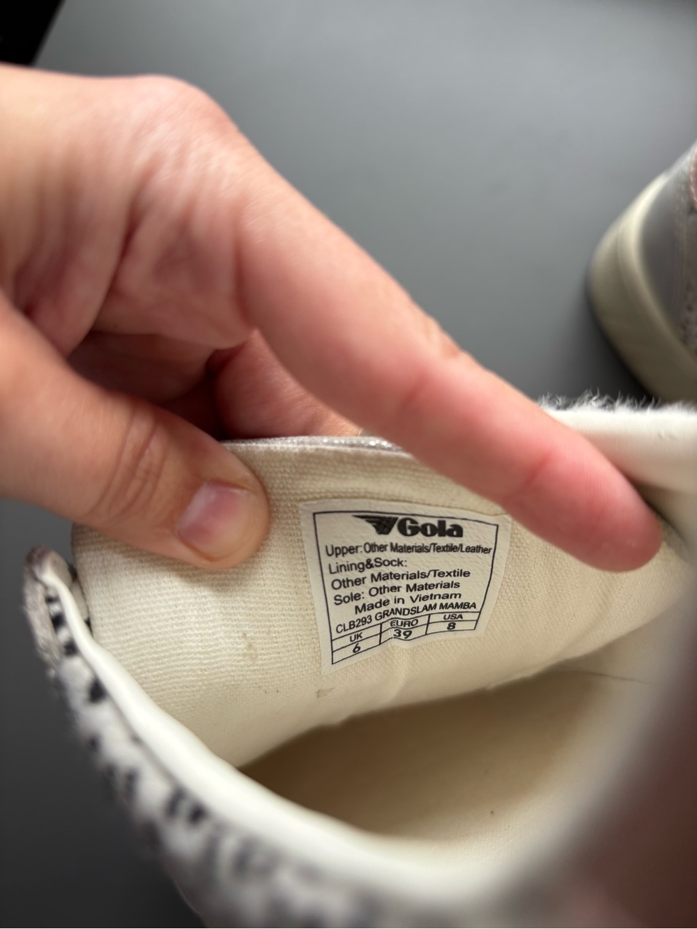 Gola Grandslam Mamba Sneakers- 8 - Picture 6 of 7